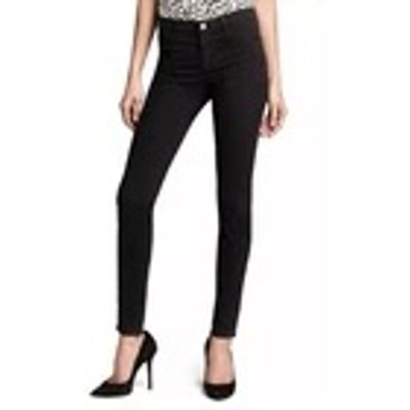 J Brand Super Skinny Jeans - Black - Size 26 - Picture 5 of 6